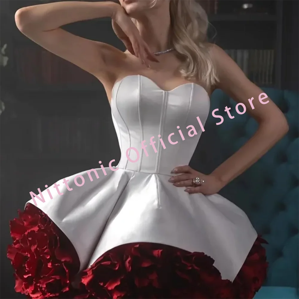 Classic Sweetheart Satin Tiered Floral A-Line Formal Evening Dresses Birthday Party Prom Gowns Customized
Classic Sweetheart Satin Tiered Floral A-Line Formal Evening Dresses Birthday Party Prom Gowns Customized