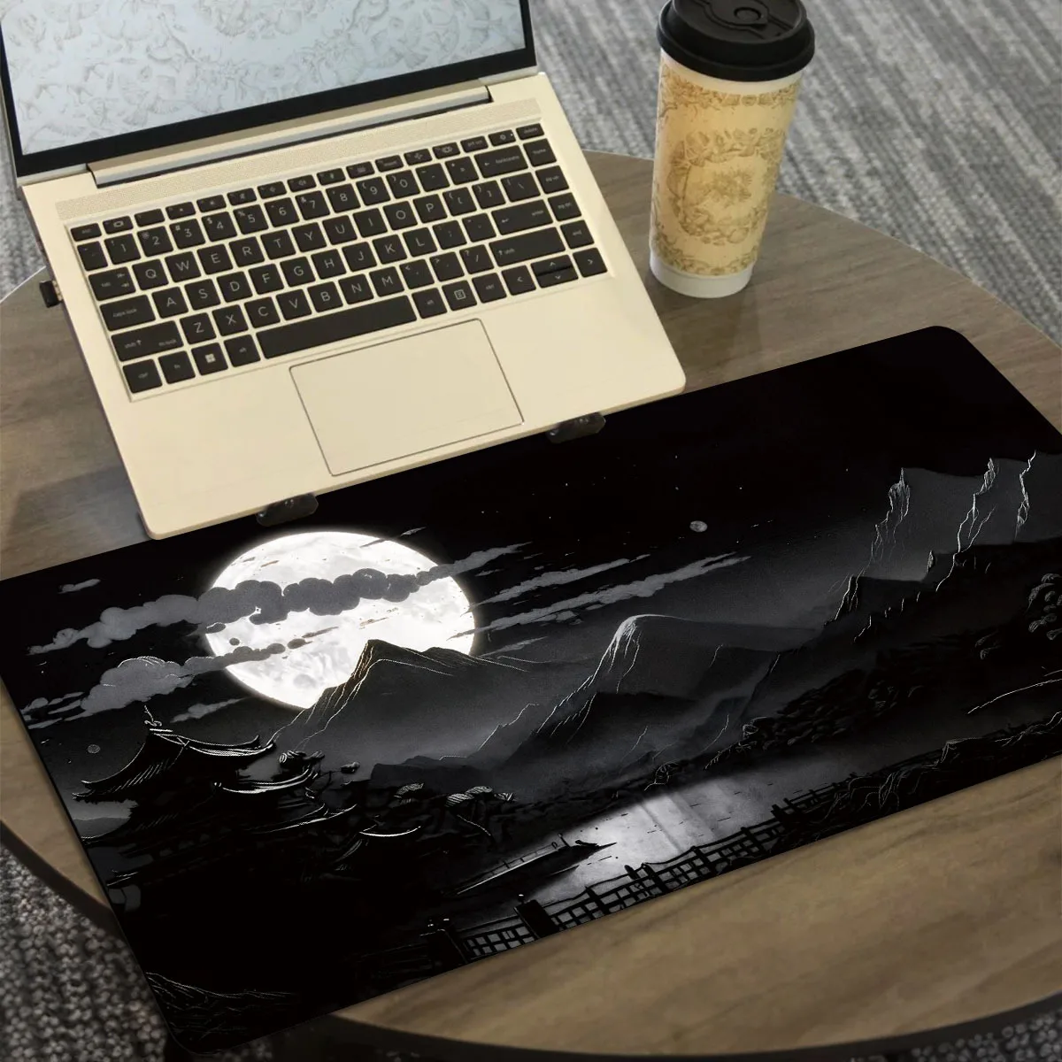 Расширенный игровой коврик для мыши и коврик для настольной клавиатуры ПК, полнолуние, горный пруд, древний павильон, защита для ноутбука, офисный ковер
Расширенный игровой коврик для мыши и коврик для настольной клавиатуры ПК, полнолуние, горный пруд, древний павильон, защита для ноутбука, офисный ковер