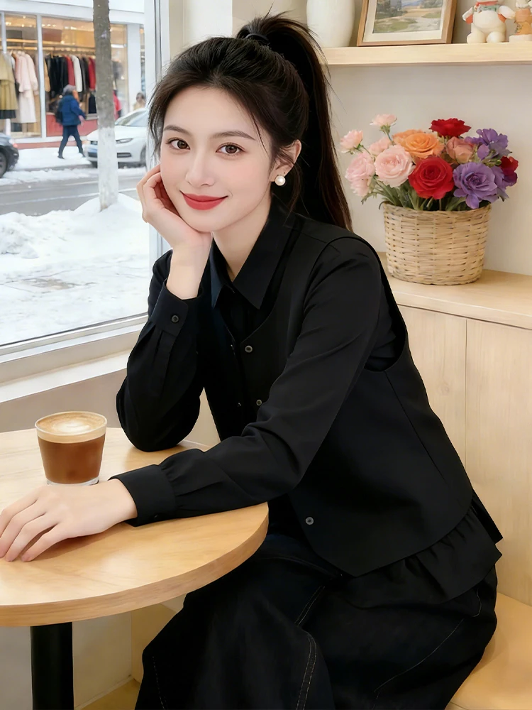 Sli Long Sve Women's irt Versatile Casual Loose Fit V-Ne Breathable Skin-Friendly Spring 2026 Faion Design
Sli Long Sve Women's irt Versatile Casual Loose Fit V-Ne Breathable Skin-Friendly Spring 2026 Faion Design