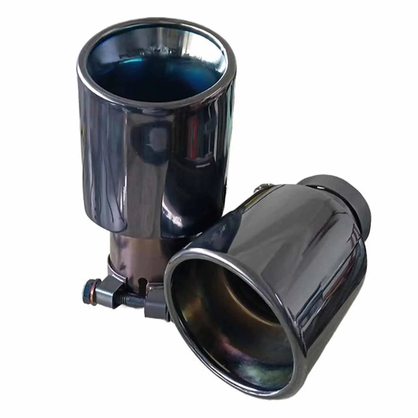 1pcs 63mm Inlet 103mm Outlet Exhaust Tip Black Stainless Steel for Universal Car Muffler Tail Tips Modify
1pcs 63mm Inlet 103mm Outlet Exhaust Tip Black Stainless Steel for Universal Car Muffler Tail Tips Modify