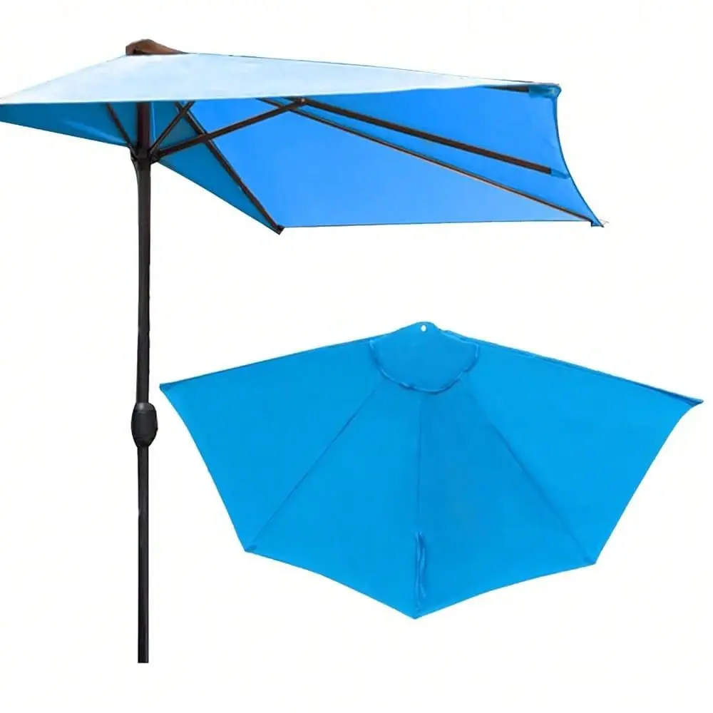 Balcony Patio Half Umbrella Replacement Canopy Cover Only,Sun Shades Outdoor Patio For 9ft 5 Ribs Half Patio Umbrella For Balco
Balcony Patio Half Umbrella Replacement Canopy Cover Only,Sun Shades Outdoor Patio For 9ft 5 Ribs Half Patio Umbrella For Balco