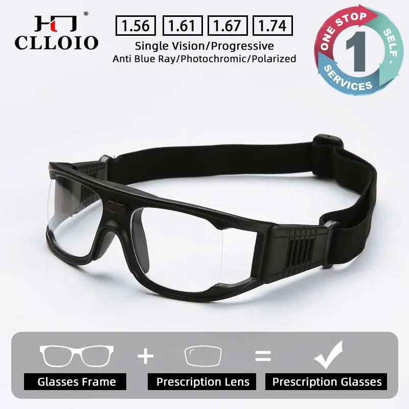 CLLOIO Adjustable Sporty Comfortable TR90 Anti Blue Light For Basketball Football Men Progressive Prescription Reading Glasses
CLLOIO Adjustable Sporty Comfortable TR90 Anti Blue Light For Basketball Football Men Progressive Prescription Reading Glasses