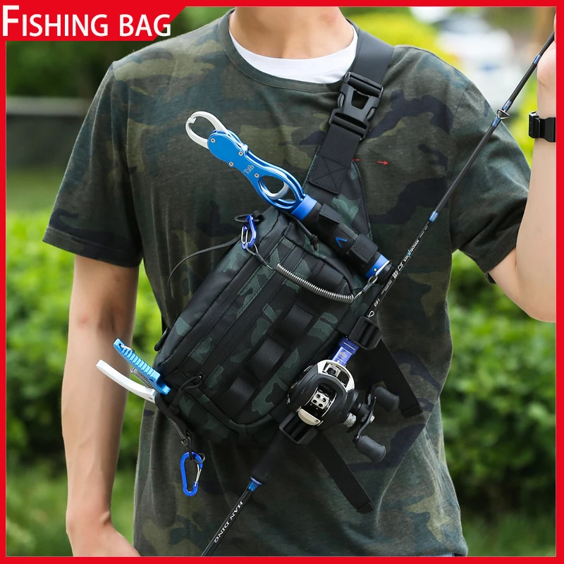 Многофункциональная сумка для рыбалки, поясная сумка через плечо, многофункциональная подвесная сумка двойного назначения, подходит для рыбалки, езды на велосипеде, кемпинга
Многофункциональная сумка для рыбалки, поясная сумка через плечо, многофункциональная подвесная сумка двойного назначения, подходит для рыбалки, езды на велосипеде, кемпинга