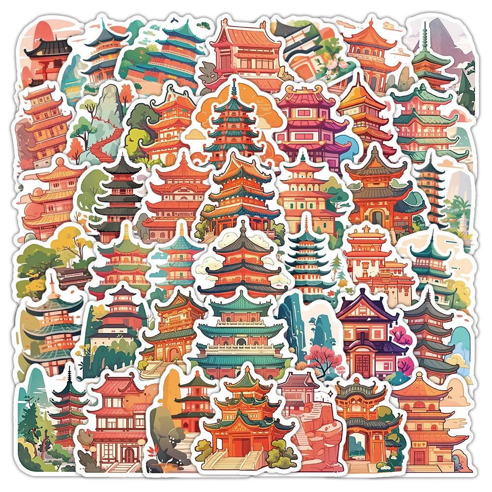 10/30/63PCS Chinese Style Landscape Architecture Cartoon Graffiti Stickers Decal DIY Mobile Case Scooter Laptop Refrigerator
10/30/63PCS Chinese Style Landscape Architecture Cartoon Graffiti Stickers Decal DIY Mobile Case Scooter Laptop Refrigerator
