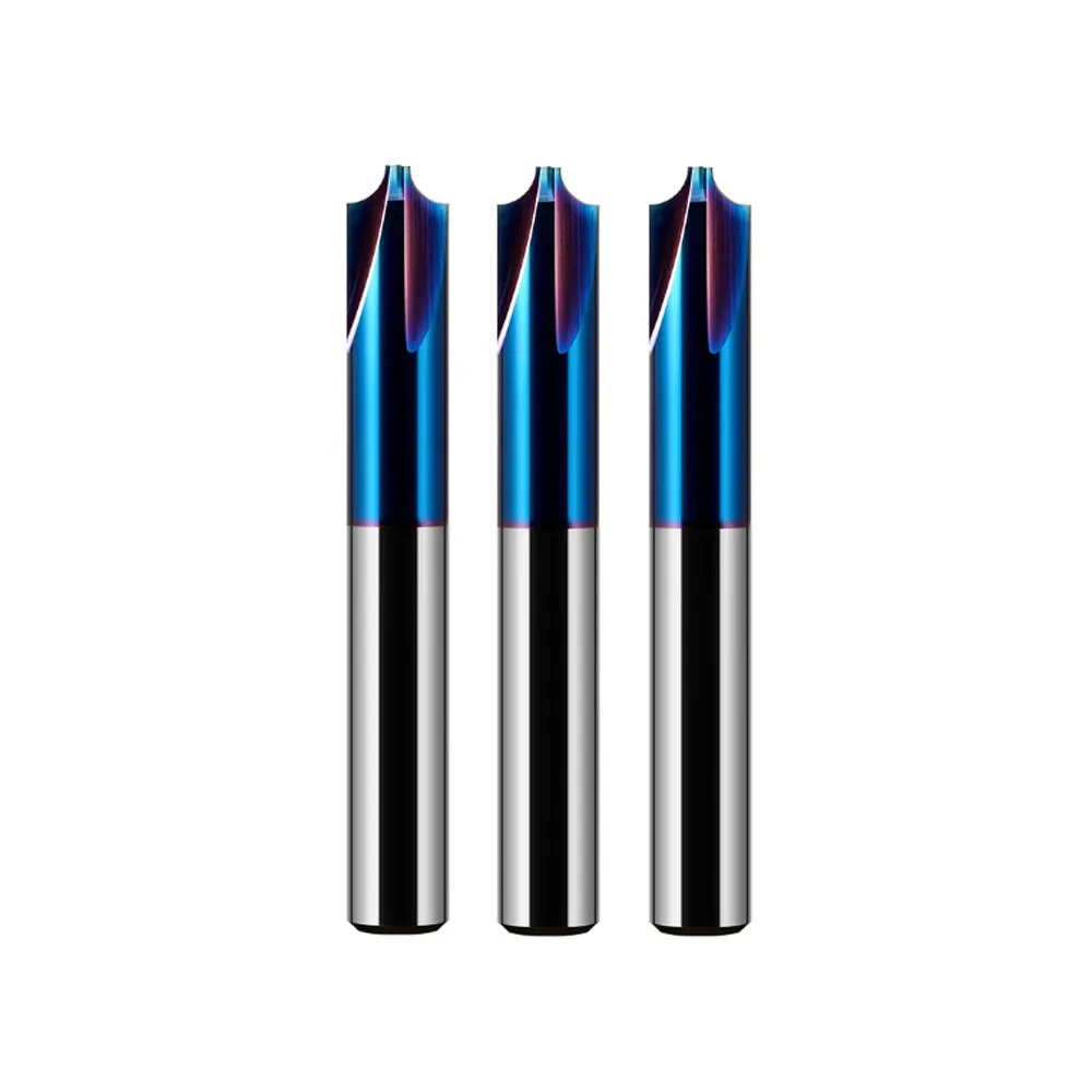 Radius R0.2-R8.0 Carbide 4 Flute Corner Rounding End Mill Cutter - Nano Coated
Radius R0.2-R8.0 Carbide 4 Flute Corner Rounding End Mill Cutter - Nano Coated
