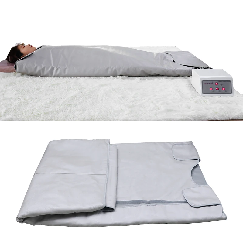 User Friendly Sauna Blanket Sauna Bag with Temp Range 35-80℃ for Home Use
User Friendly Sauna Blanket Sauna Bag with Temp Range 35-80℃ for Home Use