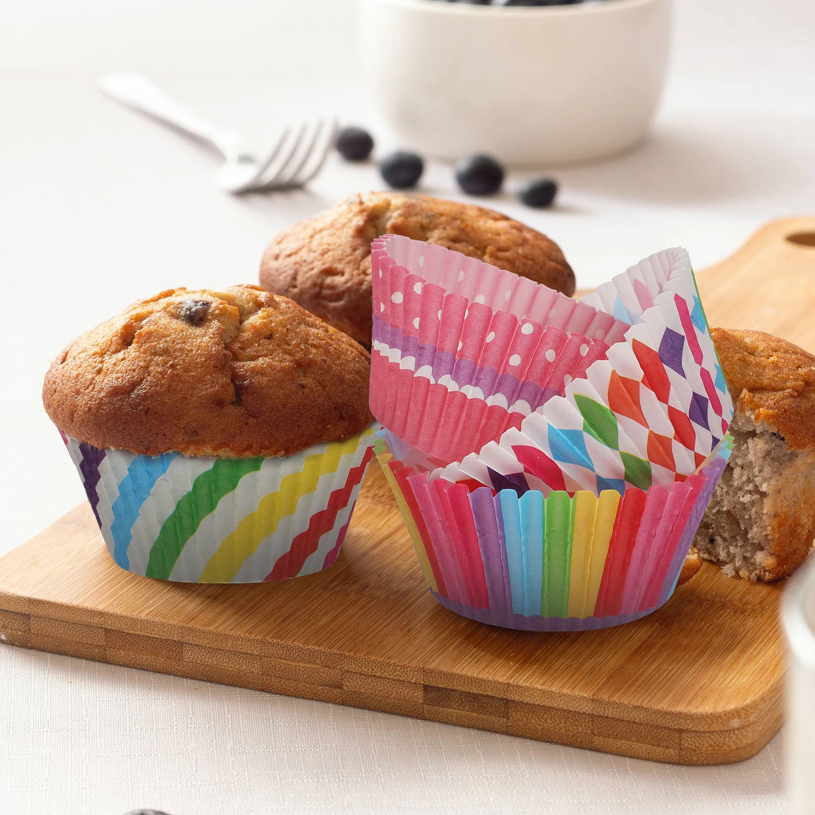 500pcs Cake Cups Grease Proof Baking Holders Food Grade Soy Ink Paper Baking Holders Disposable Cupcake Muffin Liners
500pcs Cake Cups Grease Proof Baking Holders Food Grade Soy Ink Paper Baking Holders Disposable Cupcake Muffin Liners