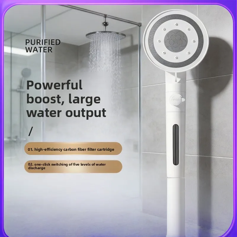Pressurized Showerhead, Household Filter, Shower Heater, Shower Bathroom Pressurized ShowerHeadset Bathroom Accessories
Pressurized Showerhead, Household Filter, Shower Heater, Shower Bathroom Pressurized ShowerHeadset Bathroom Accessories