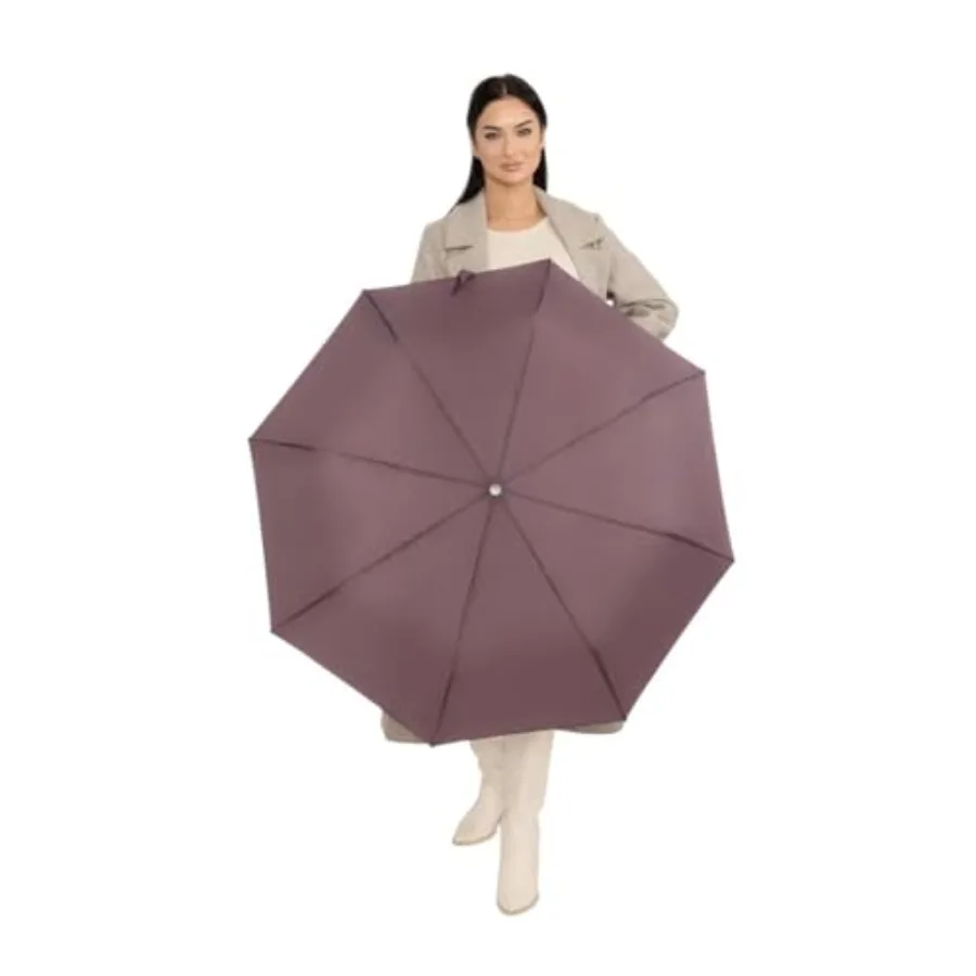 Windproof Travel Umbrella - Compact, Light, Full Automatic Open/Close - Folding Backpack Umbrella for Rain and Sun UV Preotecti
Windproof Travel Umbrella - Compact, Light, Full Automatic Open/Close - Folding Backpack Umbrella for Rain and Sun UV Preotecti