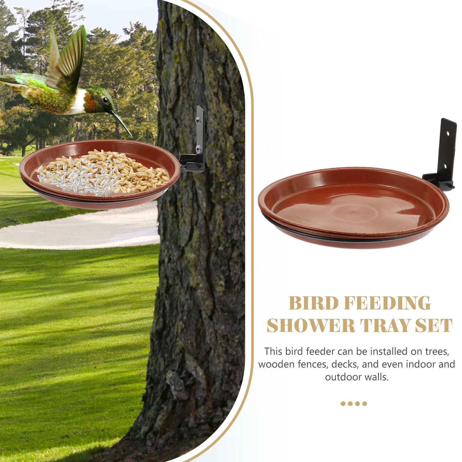 Plastic Bird Decorative Plastic Bird Feeder Hanging Feeders for Backyard Garden Patio Durable Parrot Feeder Use Attract Birds
Plastic Bird Decorative Plastic Bird Feeder Hanging Feeders for Backyard Garden Patio Durable Parrot Feeder Use Attract Birds