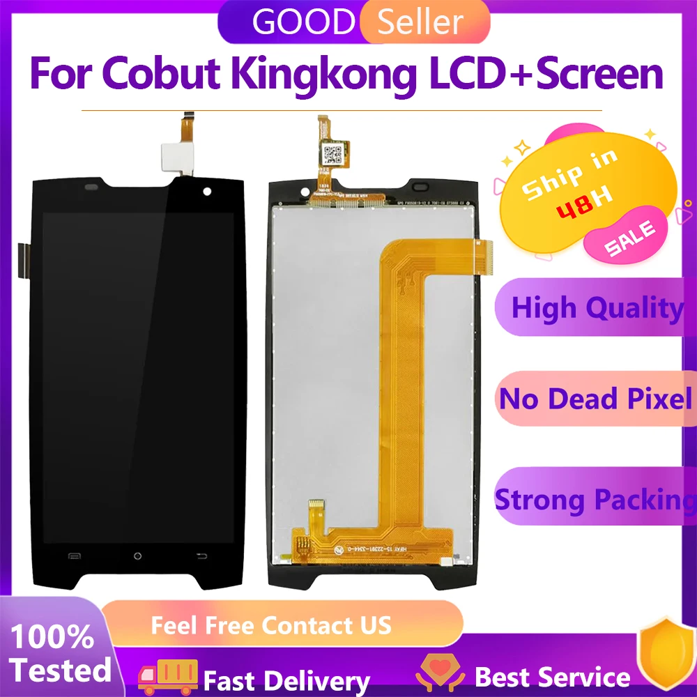 Super Quality For Cubot KingKong LCD Display Touch Screen Digitizer Assembly For Cubot KingKong LCD Display Wholesale
Super Quality For Cubot KingKong LCD Display Touch Screen Digitizer Assembly For Cubot KingKong LCD Display Wholesale