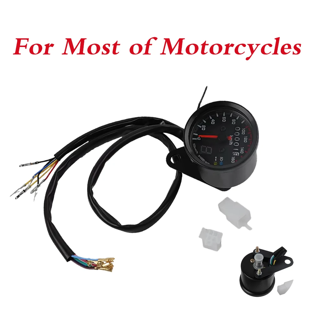 For Most of Motorcycle Speedometer Dashboard Gear Display Indicator Odometer Instrument 12V Speed Meter Gauge With LED Indicator
For Most of Motorcycle Speedometer Dashboard Gear Display Indicator Odometer Instrument 12V Speed Meter Gauge With LED Indicator