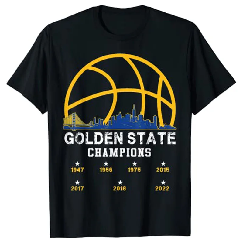 Golden 2022 Basketball for Men Women Warriors T-Shirt Commemorate Gift Sports Tee Tops Customized Products Short Sleeve Blouses
Golden 2022 Basketball for Men Women Warriors T-Shirt Commemorate Gift Sports Tee Tops Customized Products Short Sleeve Blouses