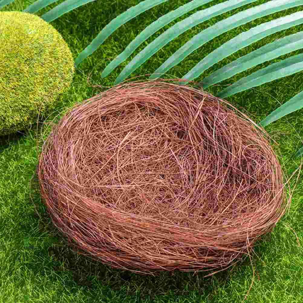 12 Pcs Bird's Nest Plate Decoration Simulated Nests for Cages Easter Ornaments Patio Birdcage Silk Mini Garden
12 Pcs Bird's Nest Plate Decoration Simulated Nests for Cages Easter Ornaments Patio Birdcage Silk Mini Garden