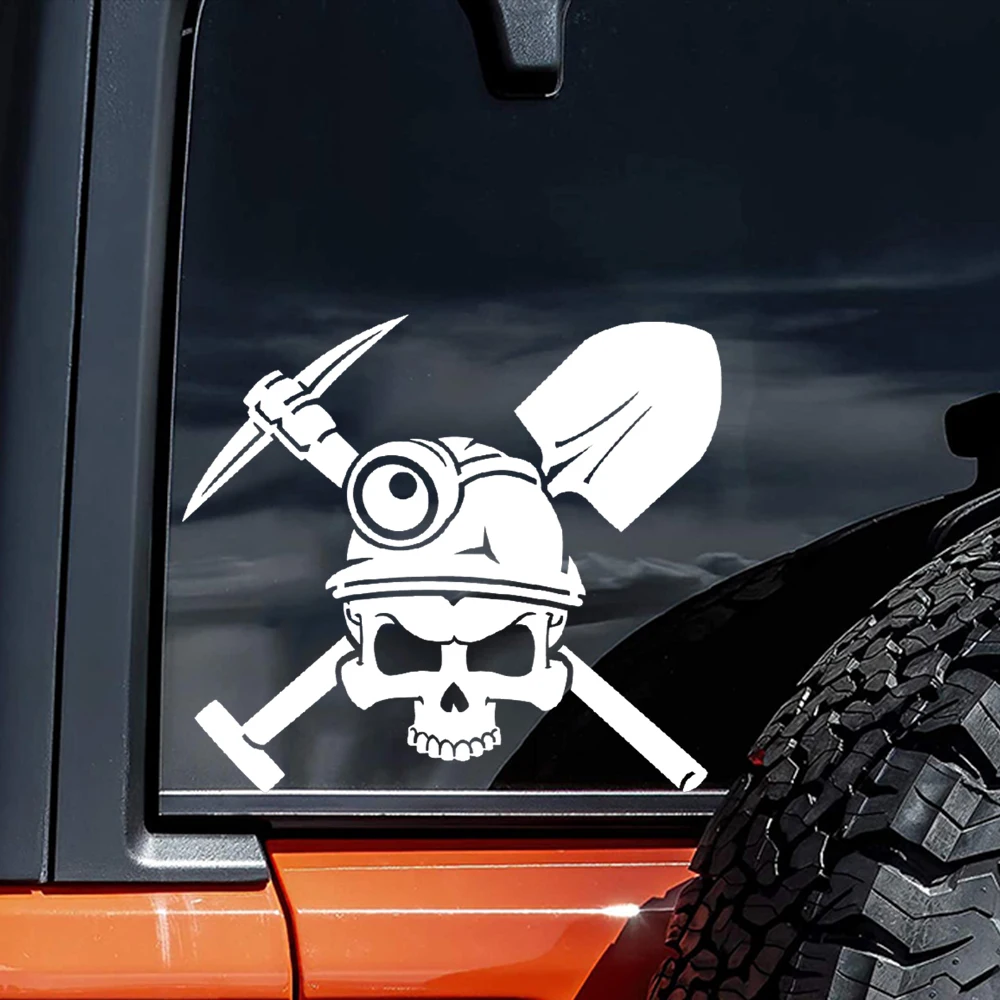 Наклейки на авто череп строитель лопата каска Waterproof Car Sticker Decal for Bumper,
Наклейки на авто череп строитель лопата каска Waterproof Car Sticker Decal for Bumper,