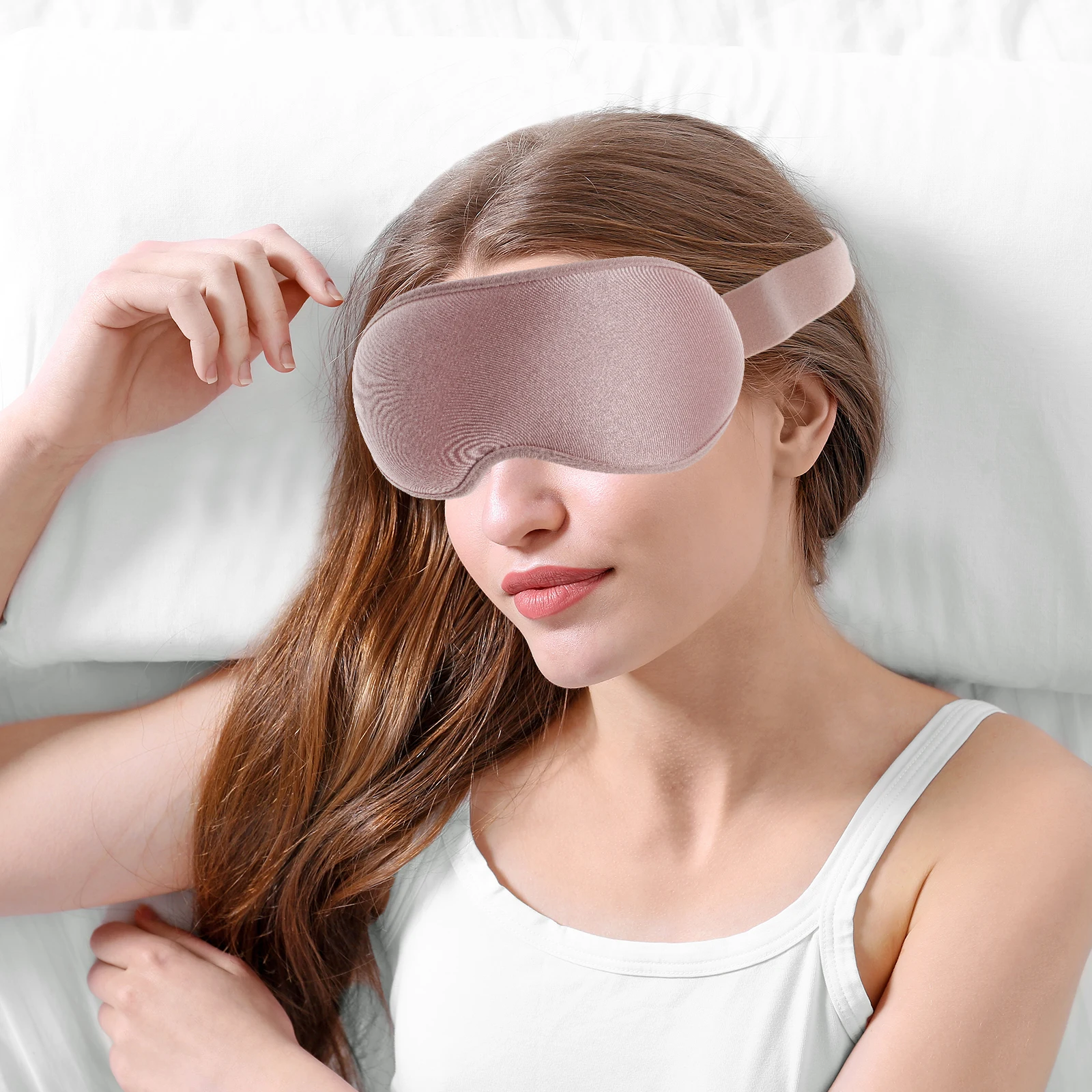 Memory Foam Eye Mask Sleep Blindfold Pink Portable Travel 3D Nap Cover Masks Soft Breathable Premium Quality Durability
Memory Foam Eye Mask Sleep Blindfold Pink Portable Travel 3D Nap Cover Masks Soft Breathable Premium Quality Durability