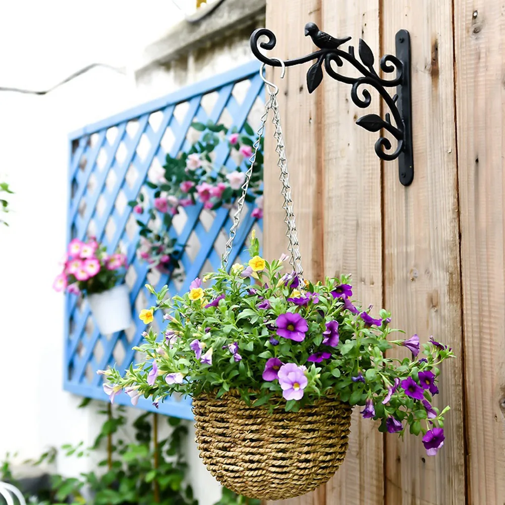 ABUP-2X Hanging Plant Hook Cast Iron Flower Basket Hooks Bracket Hanger For Bird Feeder Lantern Planters Pots Wind Chimes
ABUP-2X Hanging Plant Hook Cast Iron Flower Basket Hooks Bracket Hanger For Bird Feeder Lantern Planters Pots Wind Chimes