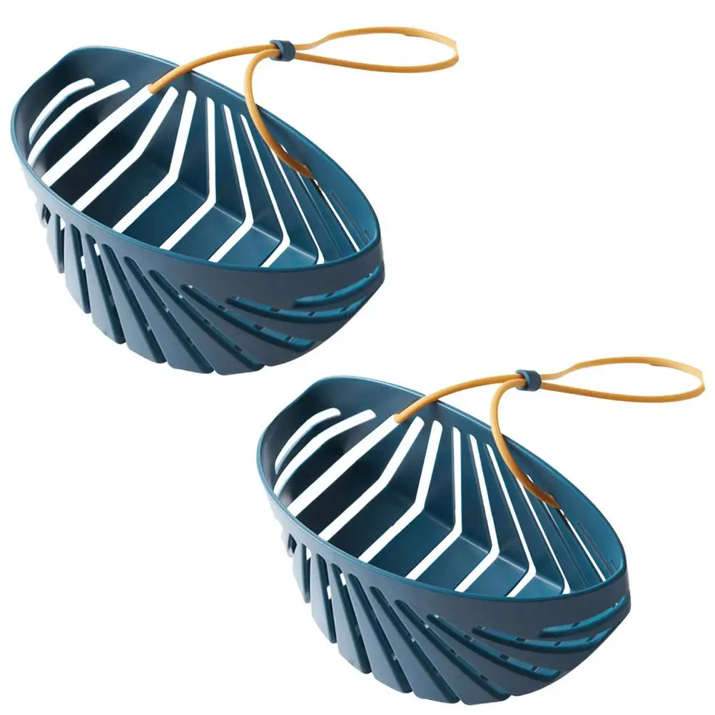 2Pcs Sink Hanging Basket Kitchen Draining Blue Sponge Soap Liquid Drainer Plastic Storage Rack Bathroom ganizing Tool
2Pcs Sink Hanging Basket Kitchen Draining Blue Sponge Soap Liquid Drainer Plastic Storage Rack Bathroom ganizing Tool