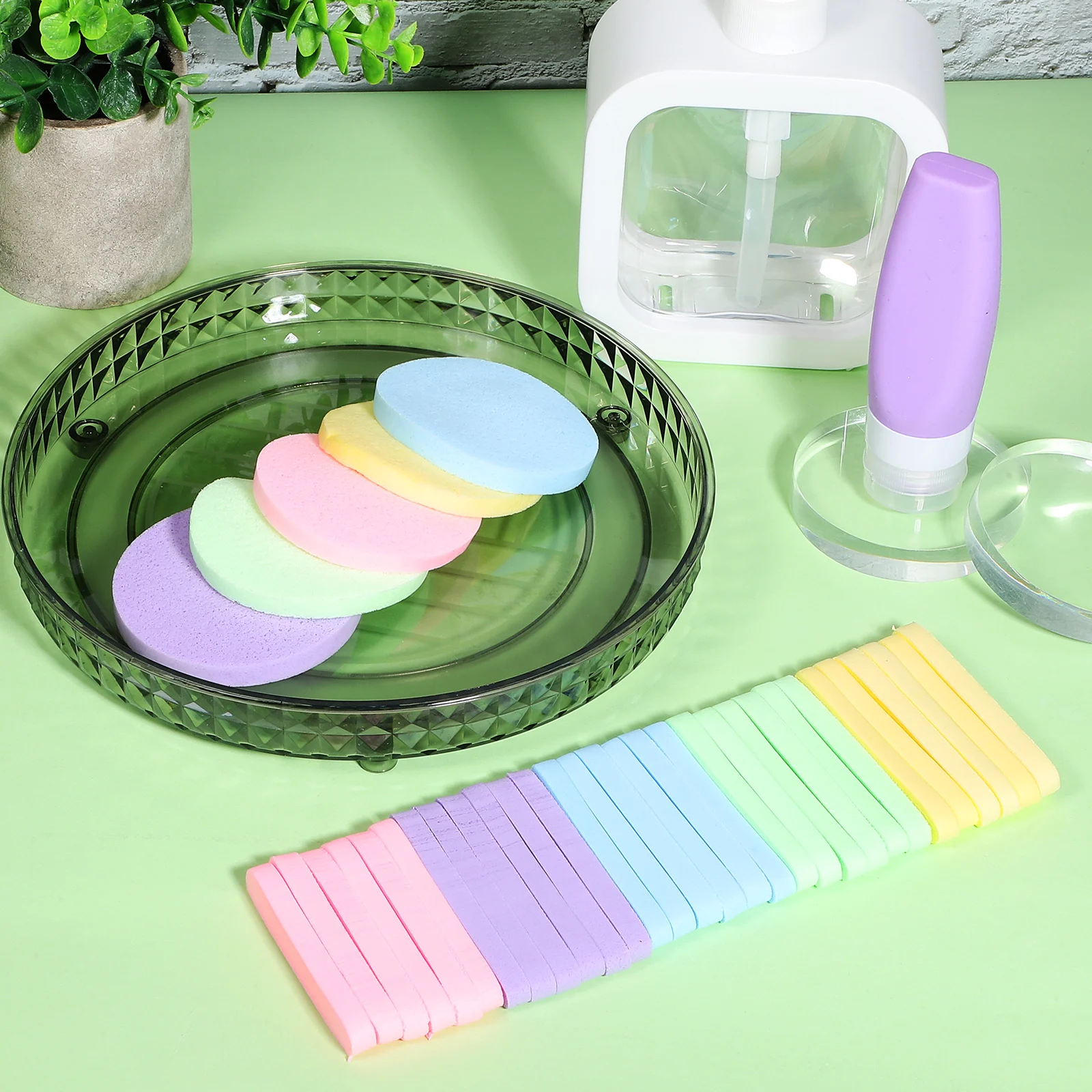 120 Pcs Sponges Compressed Fine Cleansing Facial Sponges For Washing Face Makeup Exfoliating Spa Pink Yellow Green
120 Pcs Sponges Compressed Fine Cleansing Facial Sponges For Washing Face Makeup Exfoliating Spa Pink Yellow Green