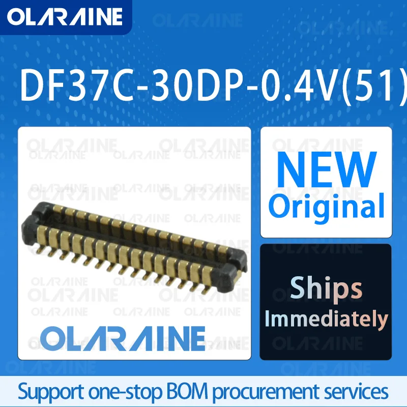 50/200/500Pcs DF37C-30DP-0.4V(51) 100% brand new originalLayered connector30 Position300 mA 
50/200/500Pcs DF37C-30DP-0.4V(51) 100% brand new originalLayered connector30 Position300 mA