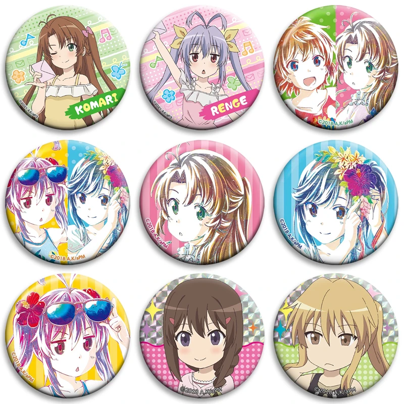 Anime Non Non Biyori Peripheral Badge Cartoon Enamel Pins Creative Brooches for Bag Clothes Hat Decor Jewelry Accessories Gifts
Anime Non Non Biyori Peripheral Badge Cartoon Enamel Pins Creative Brooches for Bag Clothes Hat Decor Jewelry Accessories Gifts