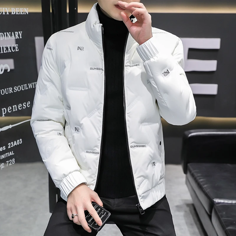 Men's down Jaet Winter Faionable Lightweight Warm Cold Resistant White Du down Thiened Stand Collar Outerwear
Men's down Jaet Winter Faionable Lightweight Warm Cold Resistant White Du down Thiened Stand Collar Outerwear