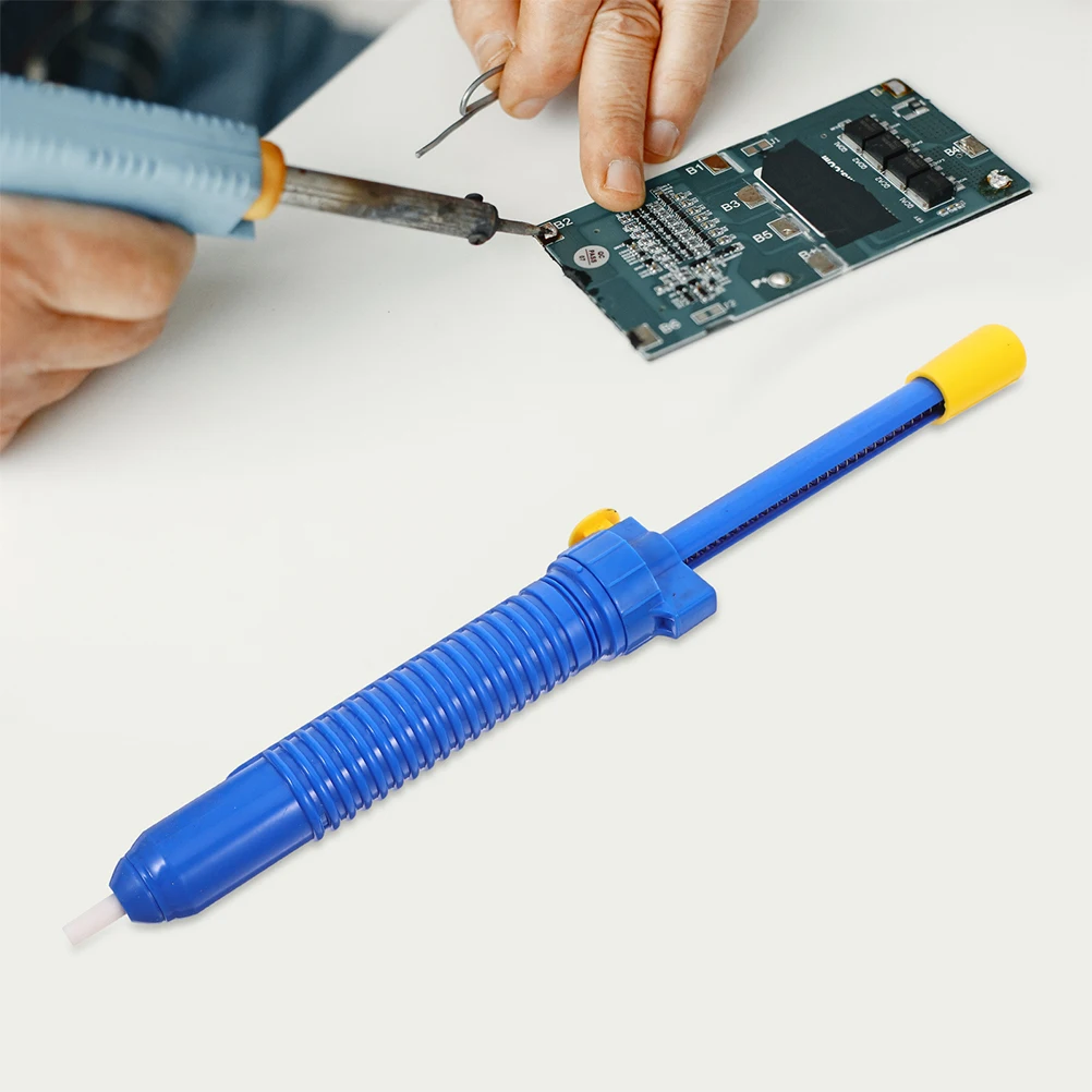 2 PCS Solder Absorber Electric Vacuum Pump Desoldering Tool Suction Auxiliary Nozzles Blue Iron
2 PCS Solder Absorber Electric Vacuum Pump Desoldering Tool Suction Auxiliary Nozzles Blue Iron