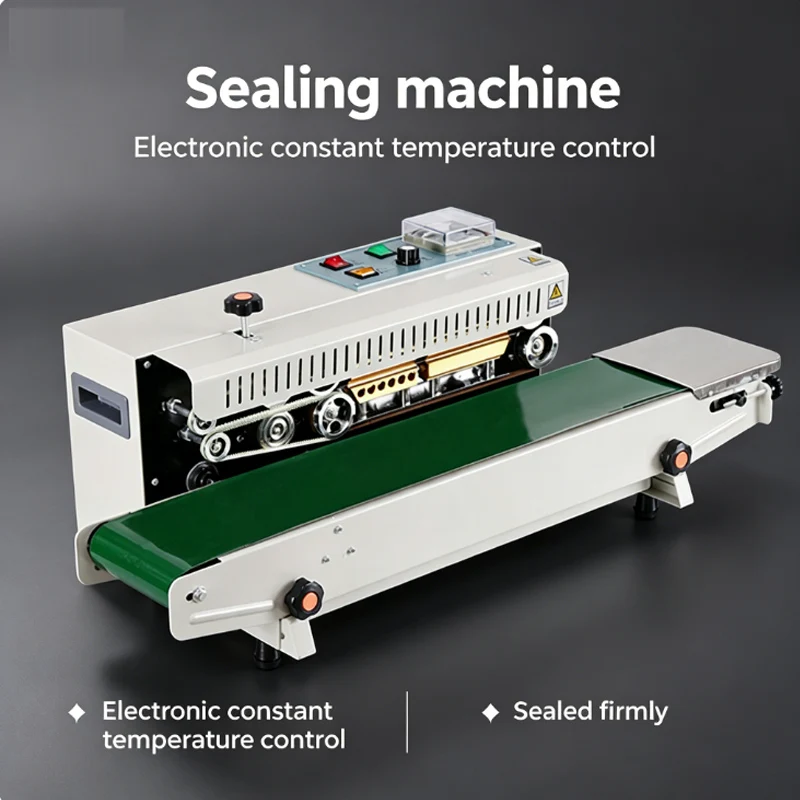 Continuous Bag Sealer Sealing Machine Food Sealer Plastic Bag Packaging Machine Expanded Food Band Sealer
Continuous Bag Sealer Sealing Machine Food Sealer Plastic Bag Packaging Machine Expanded Food Band Sealer