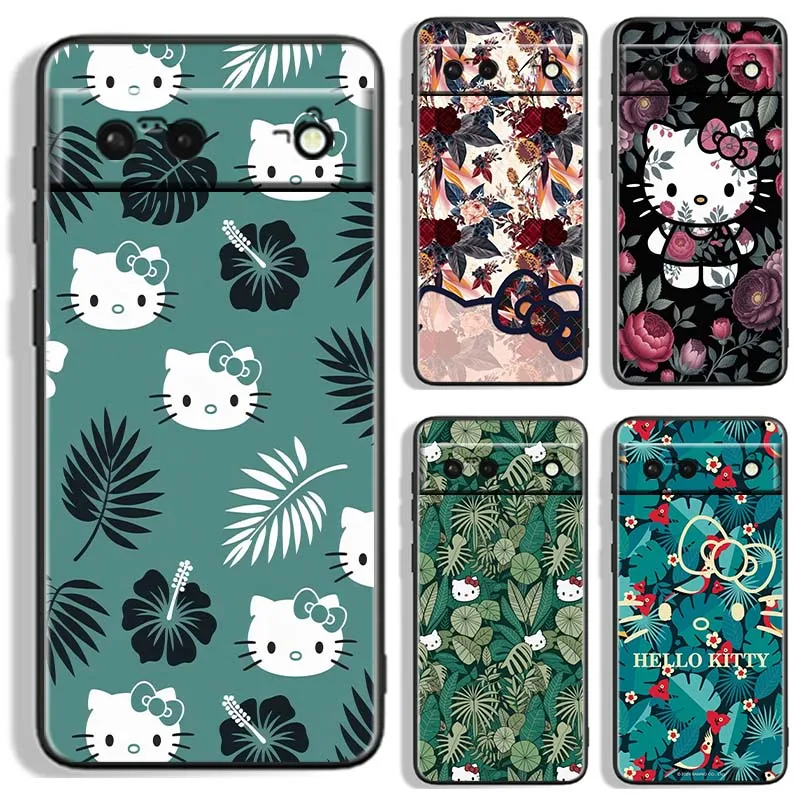 Cute Art Hello Kitty Sanrio Phone Case For Google Pixel 9a 9 8A 8 7 7A 6 6A Pro XL 2024 5G Black Soft TPU Silicone Cover
Cute Art Hello Kitty Sanrio Phone Case For Google Pixel 9a 9 8A 8 7 7A 6 6A Pro XL 2024 5G Black Soft TPU Silicone Cover