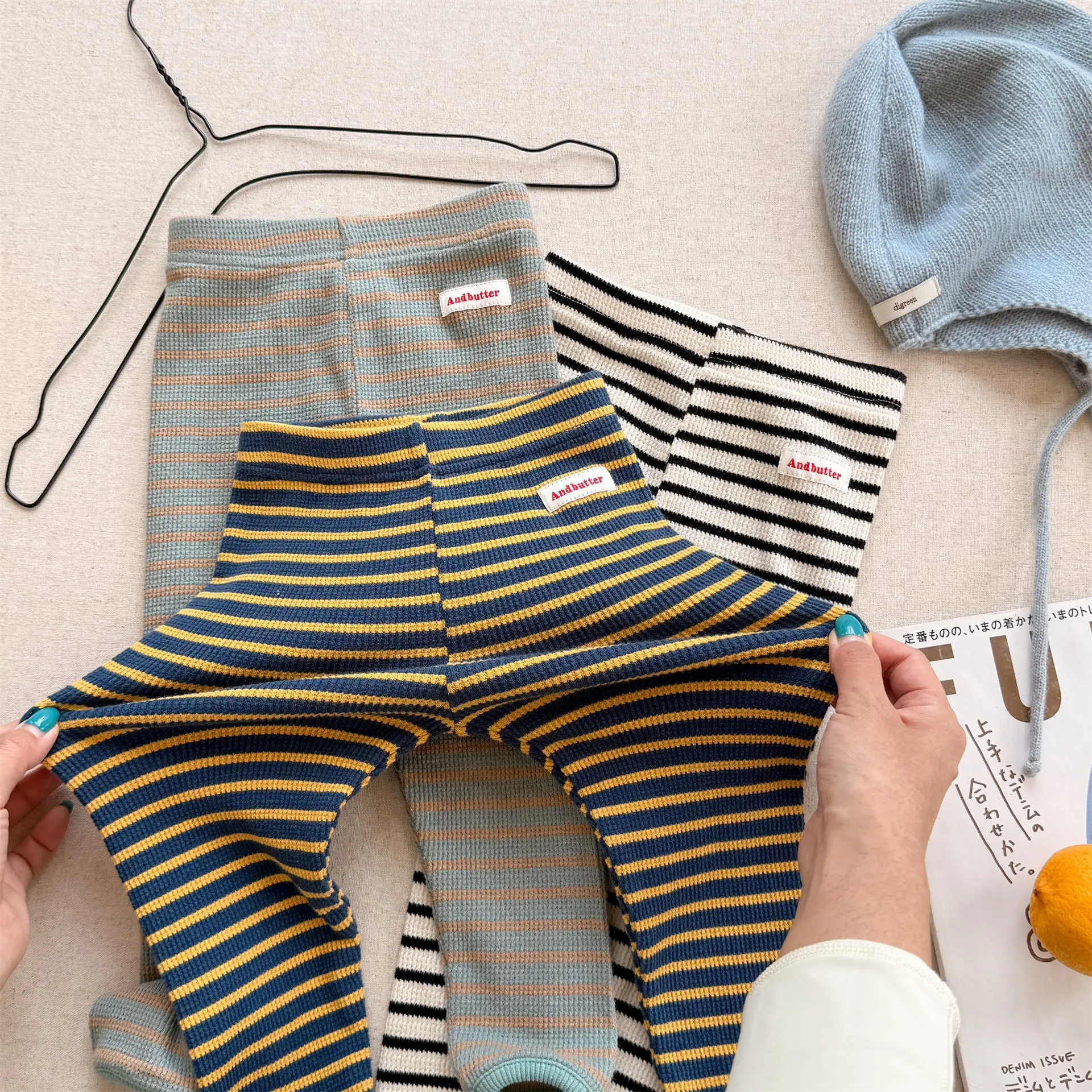 2025 Autumn New Girls Striped Leggings Children Cotton Trousers Toddler Casual Pants Baby Girl Leggings Kids Clothes
2025 Autumn New Girls Striped Leggings Children Cotton Trousers Toddler Casual Pants Baby Girl Leggings Kids Clothes