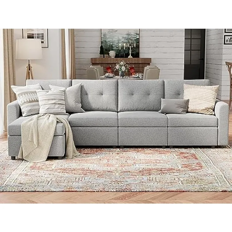 Негабаритный модульный секционный диван, 4-местный модульный диван Rubik III с пуфиком, L-образный угловой диван с местом для хранения вещей, все
Негабаритный модульный секционный диван, 4-местный модульный диван Rubik III с пуфиком, L-образный угловой диван с местом для хранения вещей, все