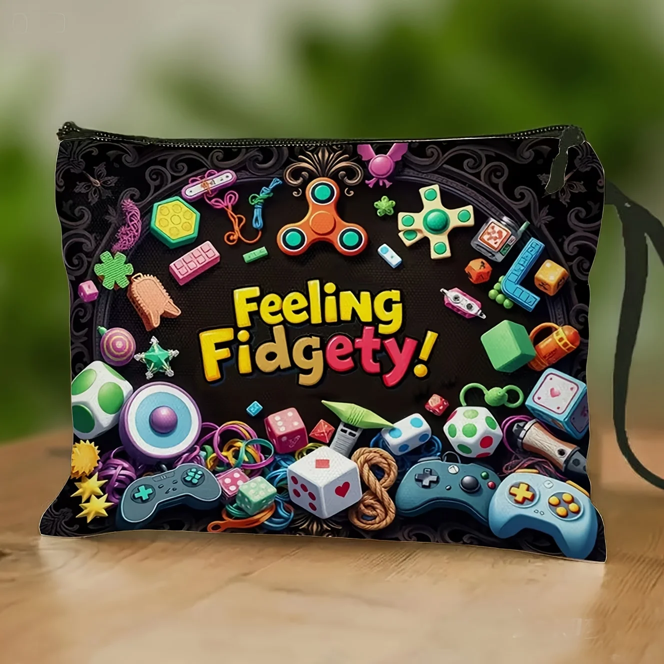 Feeling Fidgety | Portable Foldable Storage Bag with Zipper Closure and Top Single for Women Summer Travel Gifts
Feeling Fidgety | Portable Foldable Storage Bag with Zipper Closure and Top Single for Women Summer Travel Gifts