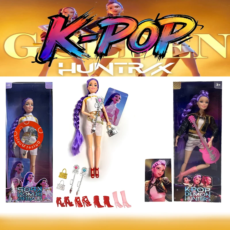 Hot K Pop Demon Hunters Sticky Doll 2025NEW Anime Witch Hunters High Appearance Decorative Doll Holiday Party Gifts
Hot K Pop Demon Hunters Sticky Doll 2025NEW Anime Witch Hunters High Appearance Decorative Doll Holiday Party Gifts