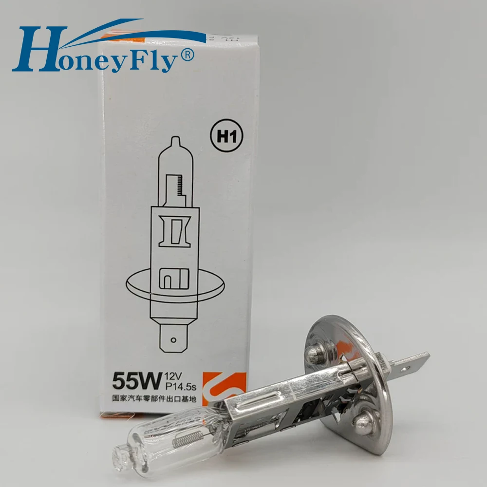 HoneyFly 5pcs H1 Halogen Lamp Bulb 12V/24V 55W/70W/100W 2700K Warmwhite PK14.5S Cable for Machine Tool Lighting
HoneyFly 5pcs H1 Halogen Lamp Bulb 12V/24V 55W/70W/100W 2700K Warmwhite PK14.5S Cable for Machine Tool Lighting