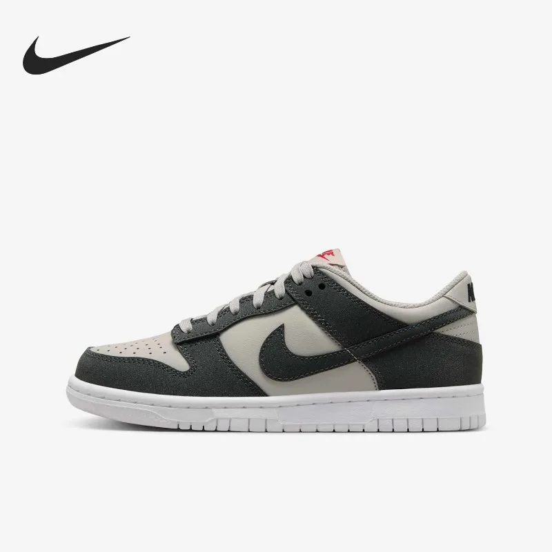 Nike Dunk Low GS Sneakers, Leather Glitter Suede Retro Skate Casual Shoes for Youth FZ1000-001
Nike Dunk Low GS Sneakers, Leather Glitter Suede Retro Skate Casual Shoes for Youth FZ1000-001