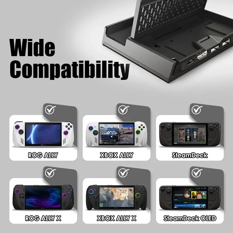 Savage Raven by Skull & Co. OneDock DeX Docking Station Stand USB C Hub for Steam Deck, Xbox Ally X, ROG Ally X Game Console
Savage Raven by Skull & Co. OneDock DeX Docking Station Stand USB C Hub for Steam Deck, Xbox Ally X, ROG Ally X Game Console