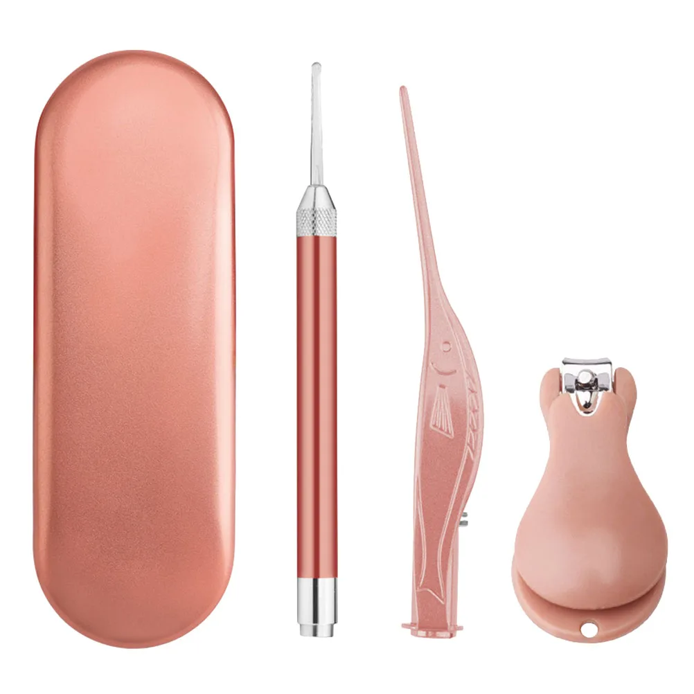 Glowing Ear Spoon Stainless Steel Nail Clippers Tweezers Kids Supplies Safe Cleaning Tool Set Durable Quality Small Size Home
Glowing Ear Spoon Stainless Steel Nail Clippers Tweezers Kids Supplies Safe Cleaning Tool Set Durable Quality Small Size Home