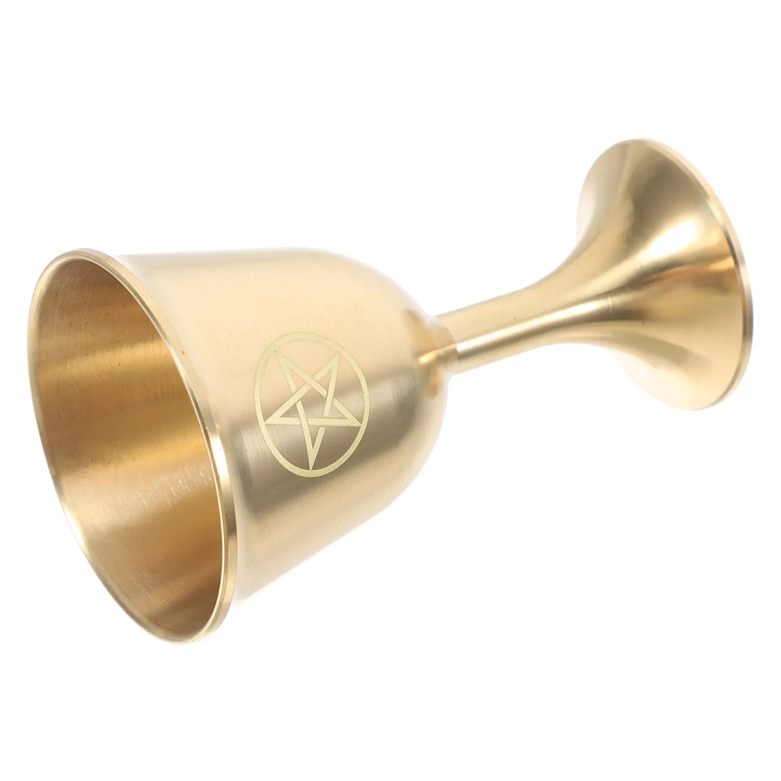 Pentagram Brass Cup Copper Altar Goblet Vintage Pentagram Church Communion Decorative Ritual Mystic Pagan Goblet
Pentagram Brass Cup Copper Altar Goblet Vintage Pentagram Church Communion Decorative Ritual Mystic Pagan Goblet