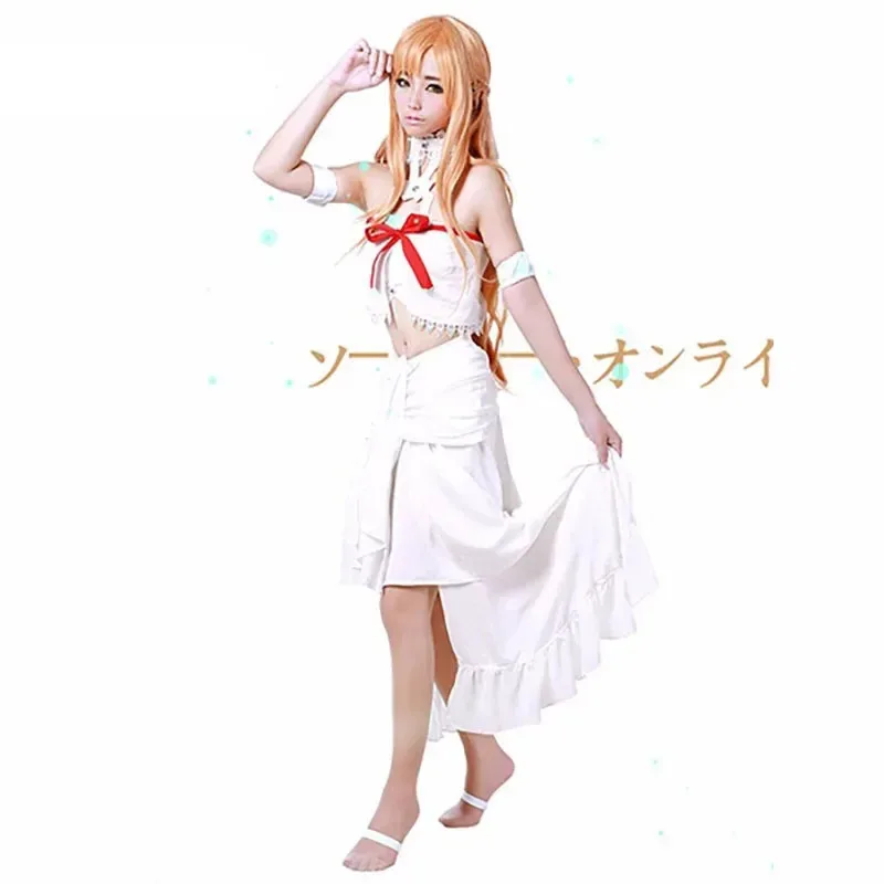 CySword Art Online White Yuuki Asuna Spirit Ear Cosplay Women Costume For Halloween Christmas
CySword Art Online White Yuuki Asuna Spirit Ear Cosplay Women Costume For Halloween Christmas