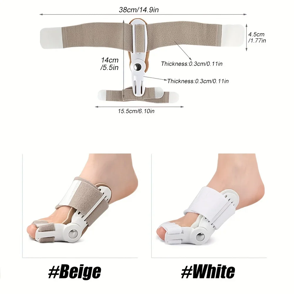 1PCS Big Bone Toe Bunion Splint Straightener Corrector Foot Pain Relief Hallux Valgus Feet Care Protector Foot Care Tools 
1PCS Big Bone Toe Bunion Splint Straightener Corrector Foot Pain Relief Hallux Valgus Feet Care Protector Foot Care Tools