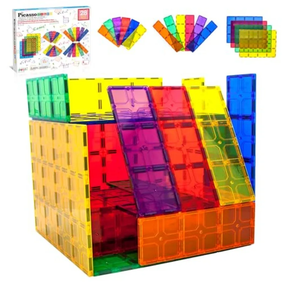 STEM education construction toy set: jumbo XL magnetic building block tiles steel-reinforced plastic primary colors ultra-stron
STEM education construction toy set: jumbo XL magnetic building block tiles steel-reinforced plastic primary colors ultra-stron