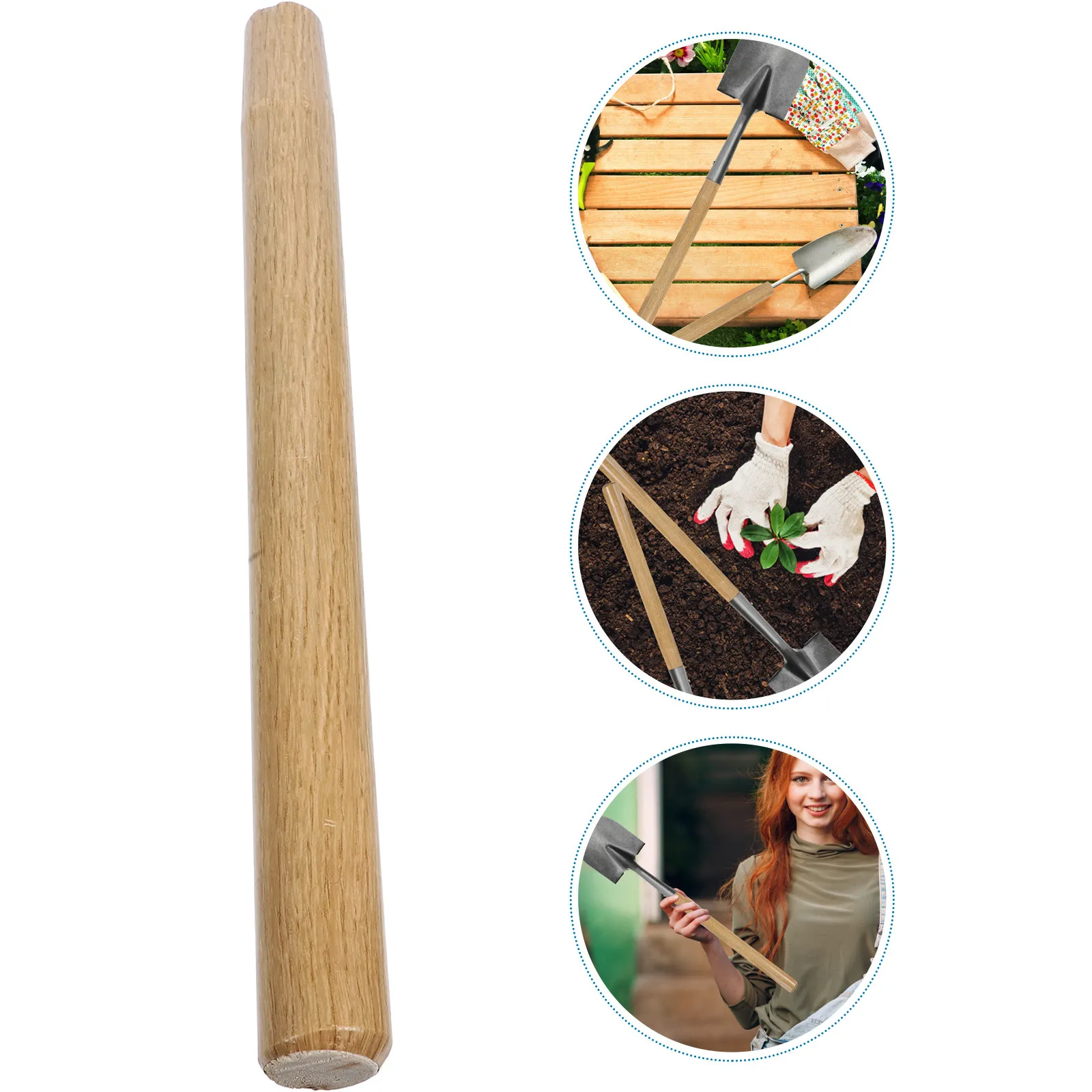 Wooden Shovel Handle Replacement Thickened Solid Wood Heavy Duty Farm Tool Handle for Agricultural Gardening Wood Sticks
Wooden Shovel Handle Replacement Thickened Solid Wood Heavy Duty Farm Tool Handle for Agricultural Gardening Wood Sticks