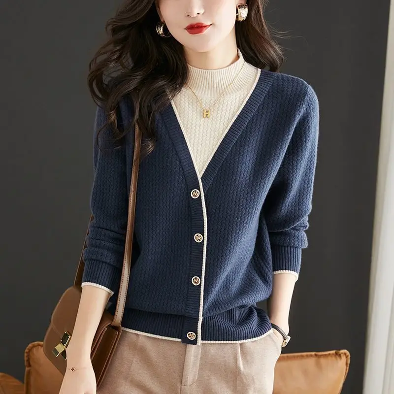 Women's Autumn and Winter Fashion Simplicity Half High Collar Long Sleeve Sweater Women Clothes Elegant Temperament Knitwear
Women's Autumn and Winter Fashion Simplicity Half High Collar Long Sleeve Sweater Women Clothes Elegant Temperament Knitwear