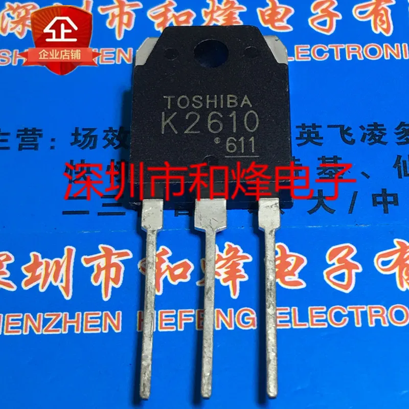 5 шт-10 шт K2610 2SK2610 TO-3P 900 В 5 А НОВЫЙ И ОРИГИНАЛЬНЫЙ Быстрая доставка Качество
5 шт-10 шт K2610 2SK2610 TO-3P 900 В 5 А НОВЫЙ И ОРИГИНАЛЬНЫЙ Быстрая доставка Качество