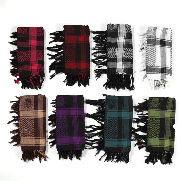 15 Colors Hiking Yashmagh Shemagh Arab Scarf Men Palestine Keffiyeh Square Scarf With Tassel Tactical Skull Scarf
15 Colors Hiking Yashmagh Shemagh Arab Scarf Men Palestine Keffiyeh Square Scarf With Tassel Tactical Skull Scarf