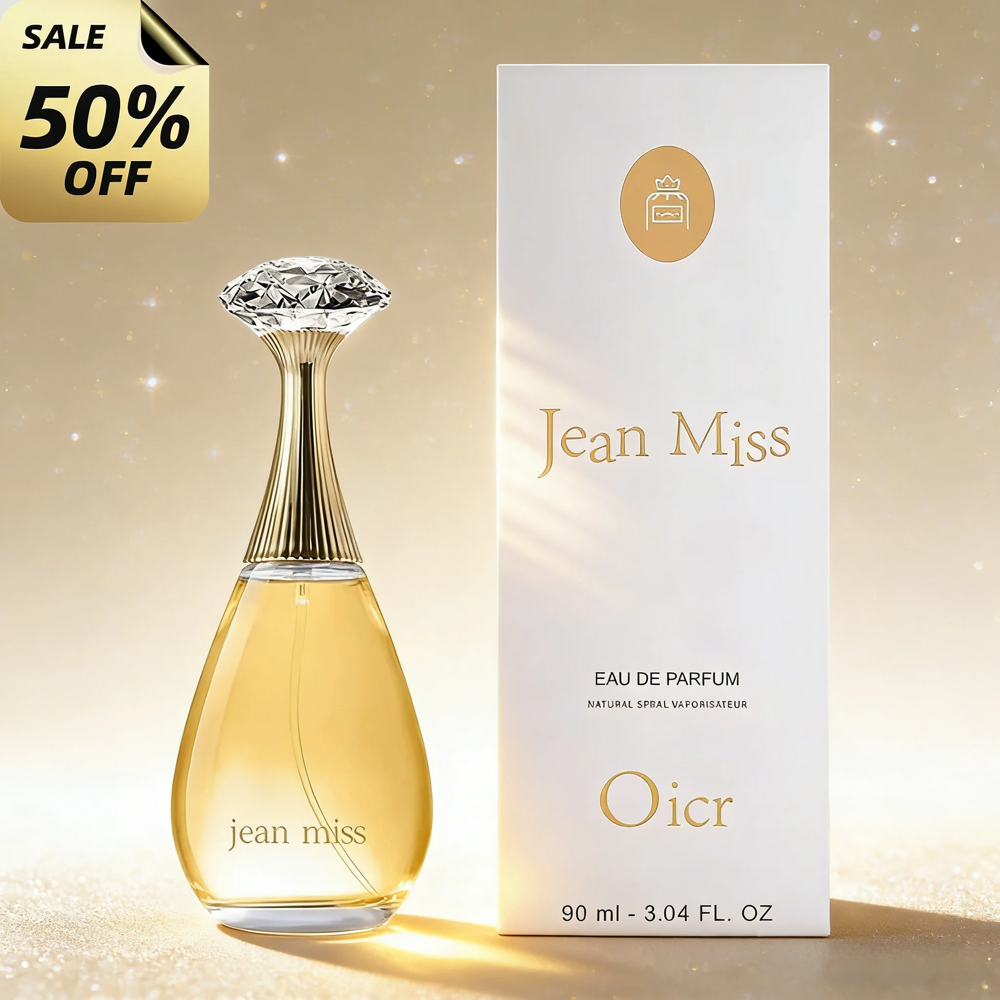 90ML Long Lasting Unisex Perfume, Eau de Parfum Spray Light Fresh Fragrance for Women & Men
90ML Long Lasting Unisex Perfume, Eau de Parfum Spray Light Fresh Fragrance for Women & Men