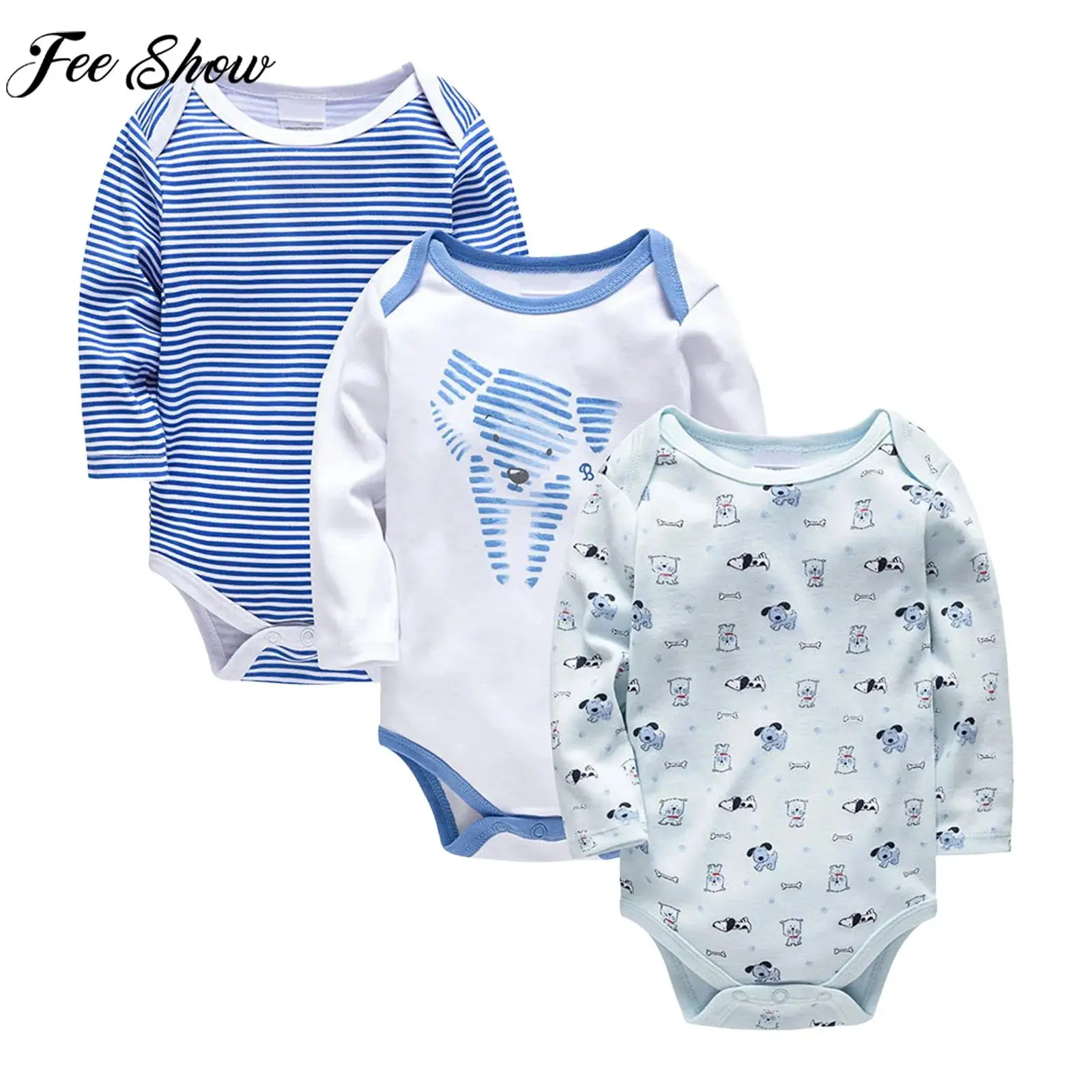 Комплект из 3 предметов для младенцев: боди с длинным рукавом, милый принт, пуговицы на промежуточной застежке, для дома, сна, фотосессий и праздников
Комплект из 3 предметов для младенцев: боди с длинным рукавом, милый принт, пуговицы на промежуточной застежке, для дома, сна, фотосессий и праздников