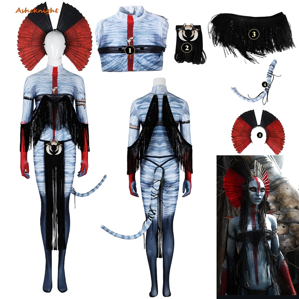 2025 Movie Avatar of Fire Ash Varang Jumpsuit Clothes For Women Party Disguise Roleplay Halloween Costume Carnival Outfits Suit
2025 Movie Avatar of Fire Ash Varang Jumpsuit Clothes For Women Party Disguise Roleplay Halloween Costume Carnival Outfits Suit