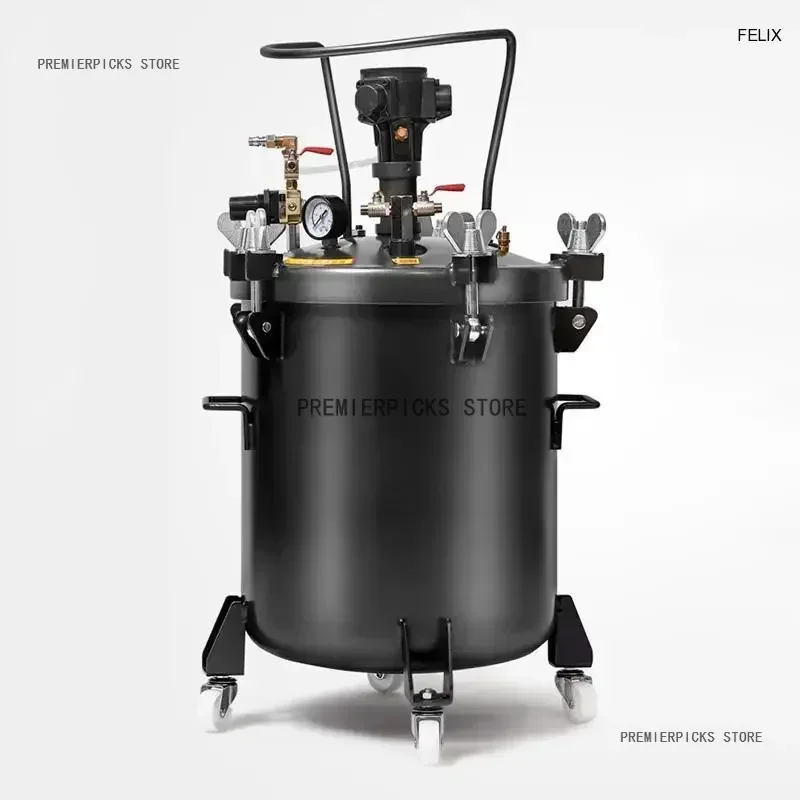 NEW 10L Pressure Paint Tank Spray Sprayer Pressure Regulator Manual Auto Air Mix Agitator Industrial Paint
NEW 10L Pressure Paint Tank Spray Sprayer Pressure Regulator Manual Auto Air Mix Agitator Industrial Paint