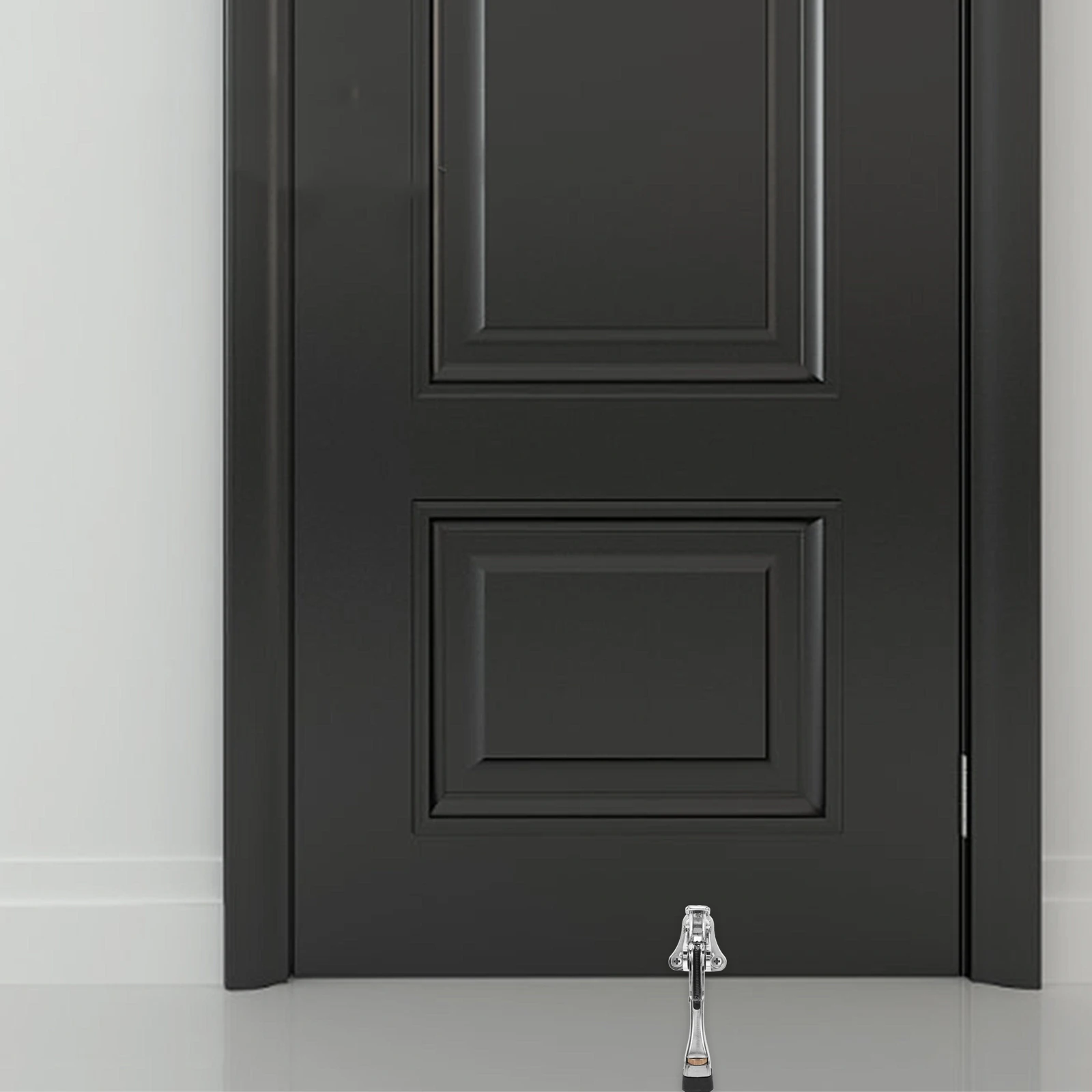 Metal Door Stop Adjustable Kick Down Heavy Duty Aluminum Alloy Silver Black Floor Protector Rubber Base Stops for Doors Indoor
Metal Door Stop Adjustable Kick Down Heavy Duty Aluminum Alloy Silver Black Floor Protector Rubber Base Stops for Doors Indoor